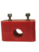 Red tire shine manifold clamp